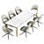 Rolf Benz 957 Roma S Furman: Stylish Table & Armchair 3D model small image 13