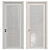 Contemporary Interior Door (2200x980mm) 3D model small image 1