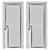 Contemporary Interior Door: 2200x980mm 3D model small image 2