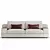  Stylish HEDO Sofa: Luxury Comfort for Your Home 3D model small image 3