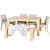 Terra Natural Dining Set: Crate & Barrel 3D model small image 3