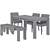 Terra Natural Dining Set: Crate & Barrel 3D model small image 5