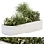 Garden Greens: 290-Piece Outdoor Plant Box 3D model small image 1