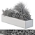 Garden Greens: 290-Piece Outdoor Plant Box 3D model small image 5