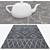 Versatile Set of 6 Carpets 3D model small image 3