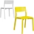 Modern White Janinge Chair - Stylish and Versatile 3D model small image 5