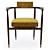 Gardner Walnut Dining Chair 3D model small image 4