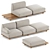 Palco Sofa Module Set 1: Versatile & Stylish 3D model small image 2