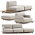 Palco Sofa Module Set 1: Versatile & Stylish 3D model small image 3