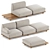 Palco Sofa Module Set 1: Versatile & Stylish 3D model small image 6