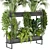 Ferm Living Bau Pot Large - Set 0080: Stylish Indoor Plants 3D model small image 2