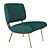 Gio Ponti Round D.154.5 Chair 3D model small image 1