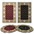 Versatile Set of 8 Rugs: No 321 3D model small image 1