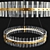 Sleek Elegance: NOVEL Chandelier 3D model small image 1