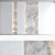 3D Stone Textured Decorative Wall Panel Set 3D model small image 3