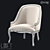 LoftDesigne Armchair 4109 - Stylish and Comfortable 3D model small image 1