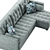 Modern Brabus 09 Furman Corner Sofa 3D model small image 5