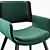 Modern Kremer Arm Chair 3D model small image 3
