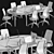 Modern Conference Table 22 3D model small image 6
