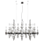 Celestial Tears Chandelier 3D model small image 4