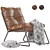 Luxury Leather Armchair 3D model small image 1