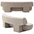 Elegant Litho Sofa: Modern Design 3D model small image 2