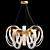 PELAGIA COLLECTION: Elegant Metal and Crystal Lamps 3D model small image 6