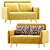 Cardiff Sofa Bed - Versatile and Stylish 3D model small image 2