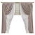 Revamped Curtain 919 3D model small image 1