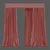 Versatile Curtain 922: Perfect Blend of Form and Function 3D model small image 1