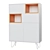 Cosmo Stanmore Bookcase 3D model small image 1