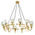 DORA CH: Sleek Polygon Design Lamp 3D model small image 1