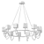 DORA CH: Sleek Polygon Design Lamp 3D model small image 2