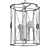 Cresson Pendant: Uniquely Elegant Lighting 3D model small image 2