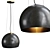 Elegant Nula Pendant Light 3D model small image 1