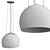 Elegant Nula Pendant Light 3D model small image 2