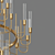 Regal Brilliance: Gala Chandelier 3D model small image 2