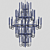 Regal Brilliance: Gala Chandelier 3D model small image 3