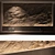 Title: Decorative Stone & Wood Wall Panel Set 3D model small image 2