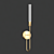 Elegant Gala Wall Torch Illuminate 3D model small image 2