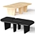 Delaney Bunching Coffee Table: Modern Elegance for Any Space 3D model small image 1