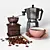 Essential Coffee Lover's Kit 3D model small image 1