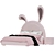 Cozy Bunny Retreat Bed 3D model small image 2