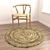 Round Rugs Set 6pcs | VRay & Corona 3D model small image 5