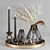Elegant Decor Set: Perfect for High-Quality Renderings 3D model small image 1