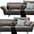 Modern Italian Sofa Set: Ditre Italia On Line 3D model small image 5