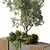 Urban Green Benches Collection: Plants & Trees 3D model small image 3