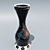 Elegance in Glass: Decorative Vase 3D model small image 1