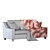 Birchlane Modern Sofa: Stylish and Comfortable 3D model small image 4