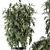 Large Bamboo Set in Pot 3D model small image 2